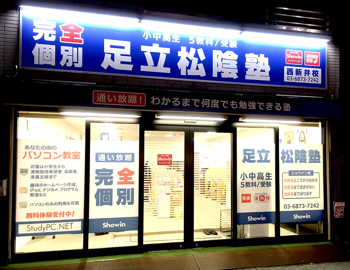 キャッチコピーのある看板の施工事例