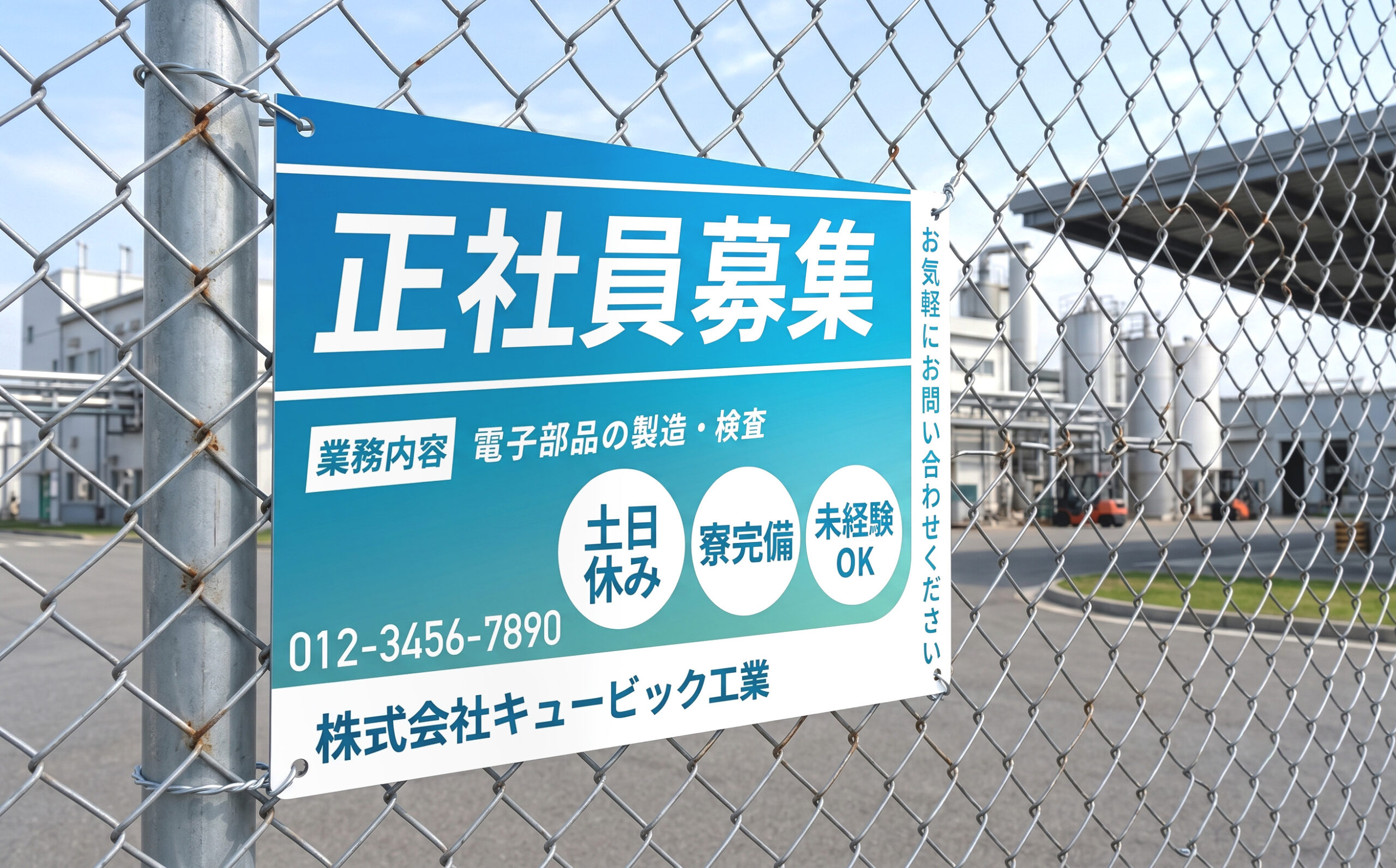 看板の施工例1