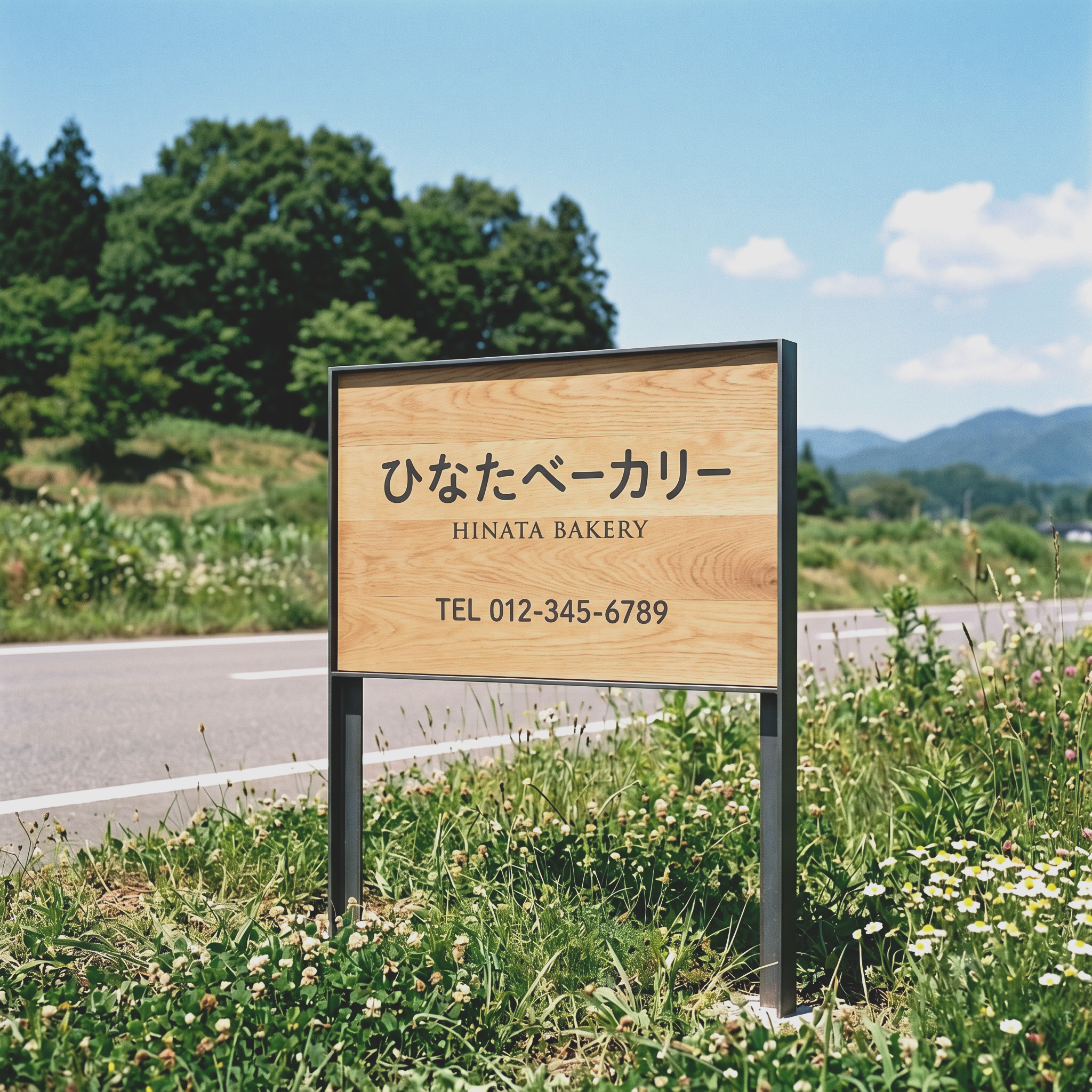 自立看板 施工例6