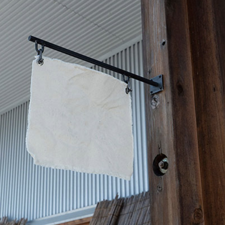 CANVAS SIGN 帆布無地付き