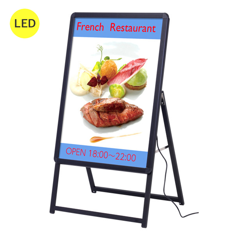LEDグリップA A1 片面 ブラック