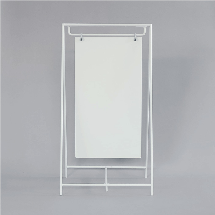 A FRAME SIGN WHITE