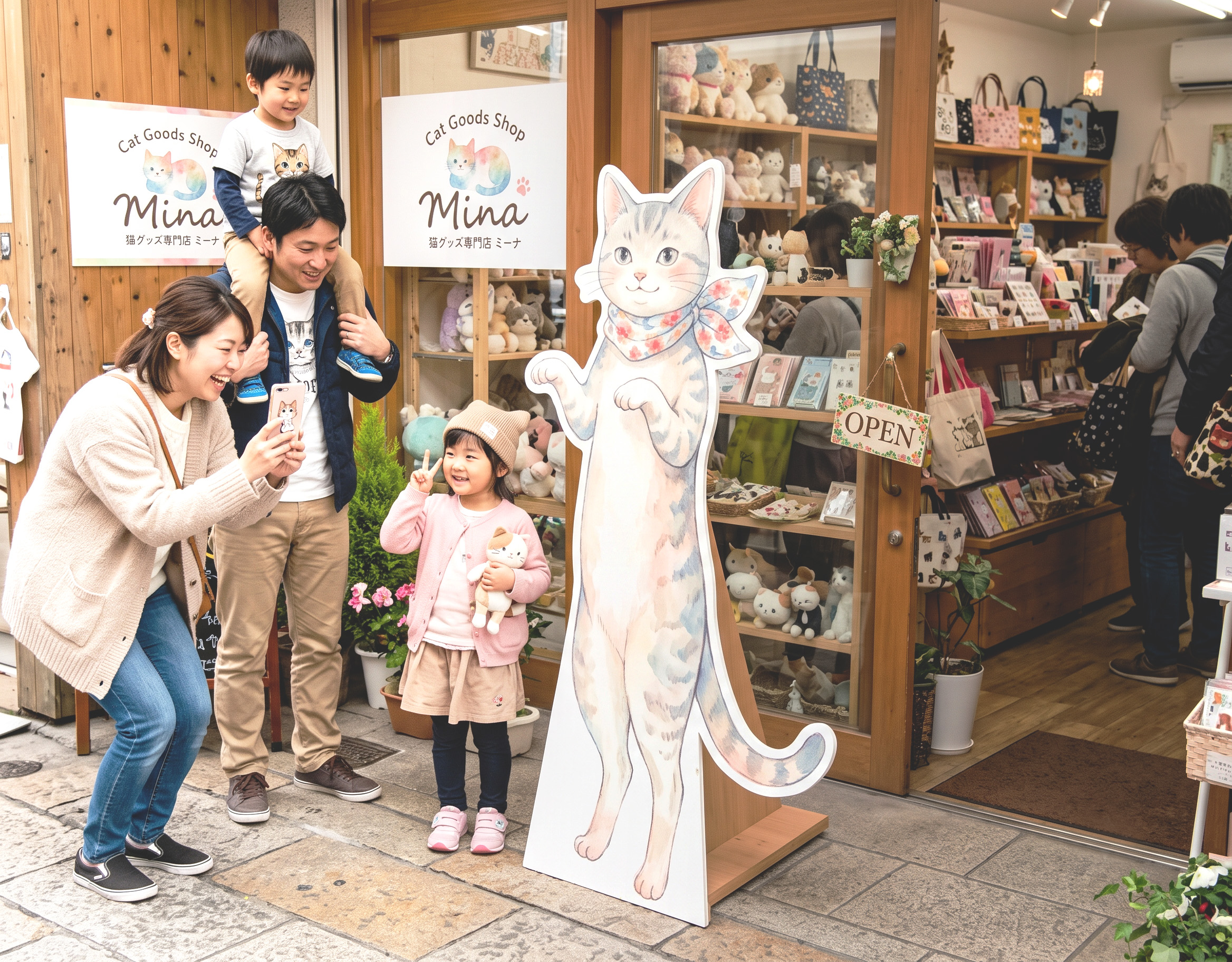 等身大パネル