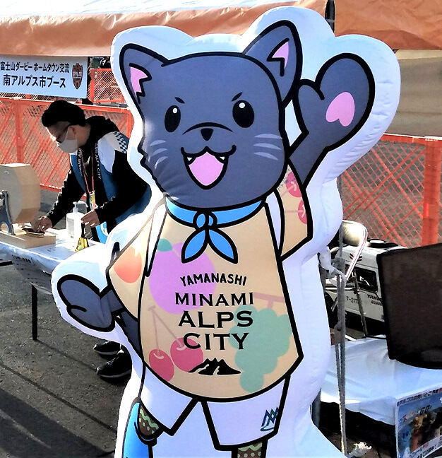イベントでのエアー看板