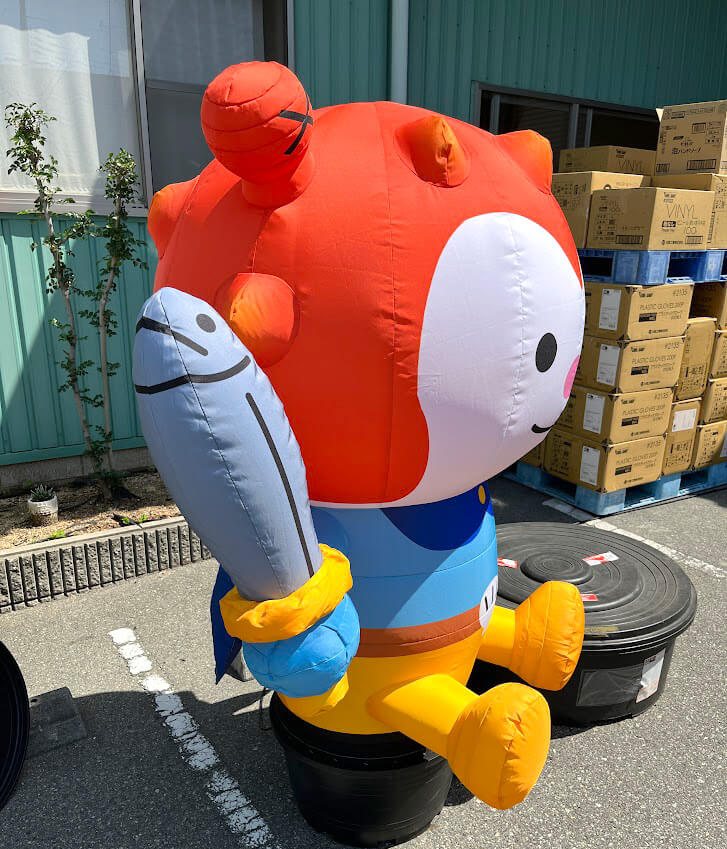 ホヤぼーやのエアー看板